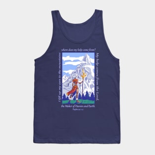 I Lift My Eyes to the Mountains Tank Top